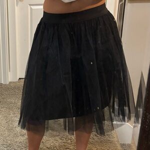 Black Party Skirt